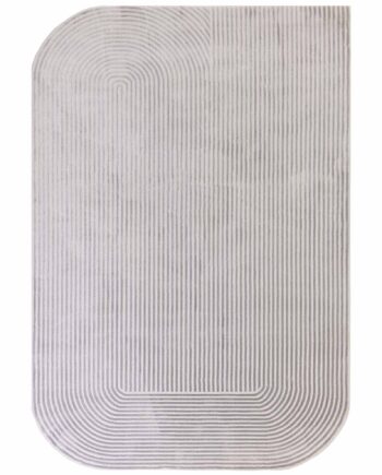 Asiatic vloerkleed Kuza Shape Silver Grey